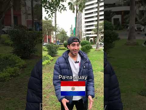 ¿Cómo se pronuncia Paraguay?🤔 for dude ☝🧐