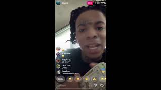 🐍 Lil Got It On Instagram Live Flexing Racks