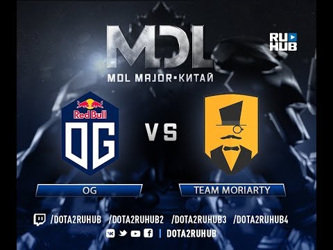 OG vs Team Moriarty, MDL EU, game 3 [GodHunt, Inmate]