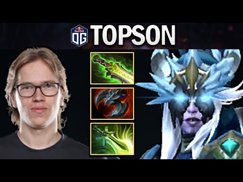 OG.TOPSON SMURF DROW RANGER WITH ETHEREAL BLADE - DOTA 2 7.27 GAMEPLAY