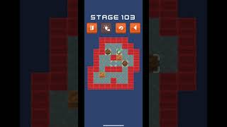 Sokoban Push Puzzle - Stage 103