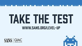 SANS Institute | Level Up | How Do You Start In Cyber Security