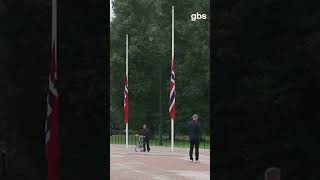 Norwegians Gather To Pay Respects To King Harald At Royal Palace | GBS News | AC1C