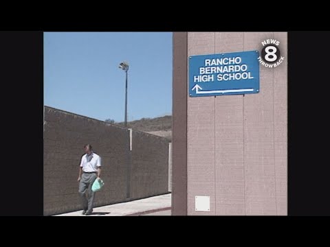 Rancho Bernardo High School students attend Mt. Carmel High in the fall of 1990
