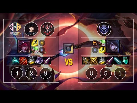 SRB Sangyoon Xayah vs Aphelios Bot - KR Patch 10.12