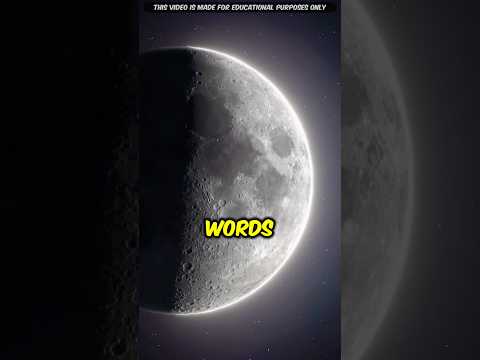 How Were The Craters On The Moon Formed? | #shorts