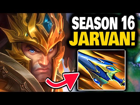 HOW to JARVAN Jungle in SEASON 16!!!
