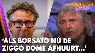 Johan Derksen: ‘Als Marco Borsato nú de Ziggo Dome afhuurt, is ’ie tien keer uitverkocht’