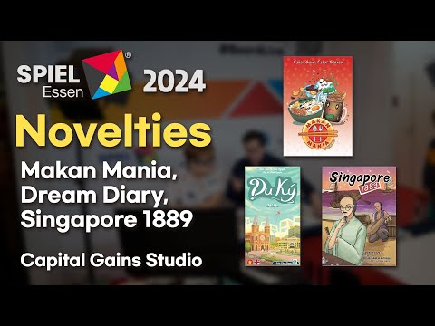 Essen Spiel 2024 Novelties - Capital Gains Studio
