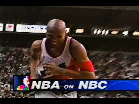 Rockets @ Suns Christmas Day 1993 (NBA On NBC)