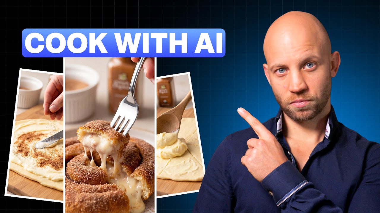 How to create AI recipe videos with your product (no filming)