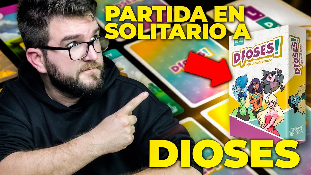 Partida a Dioses! Juego de Mesa en Solitario | Cómo Jugar | Camino del Héroe #34