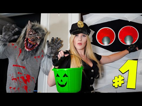 Don't Trick or Treat the Wrong MYSTERY DOORS! - Halloween Challenge