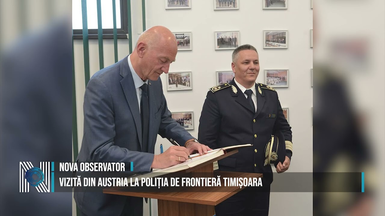 Vizită din Austria la Poliția de Frontieră Timișoara