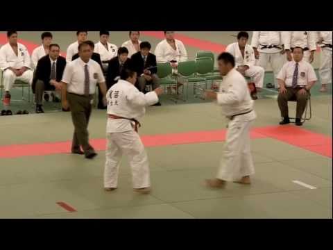 決勝 五将　豊田竜太 VS 浅沼拓海　2011 東京学生柔道優勝大会