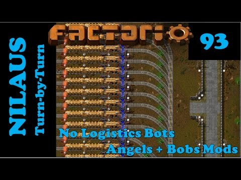 Factorio S6E93 - Conversion to Logistic Train Stations