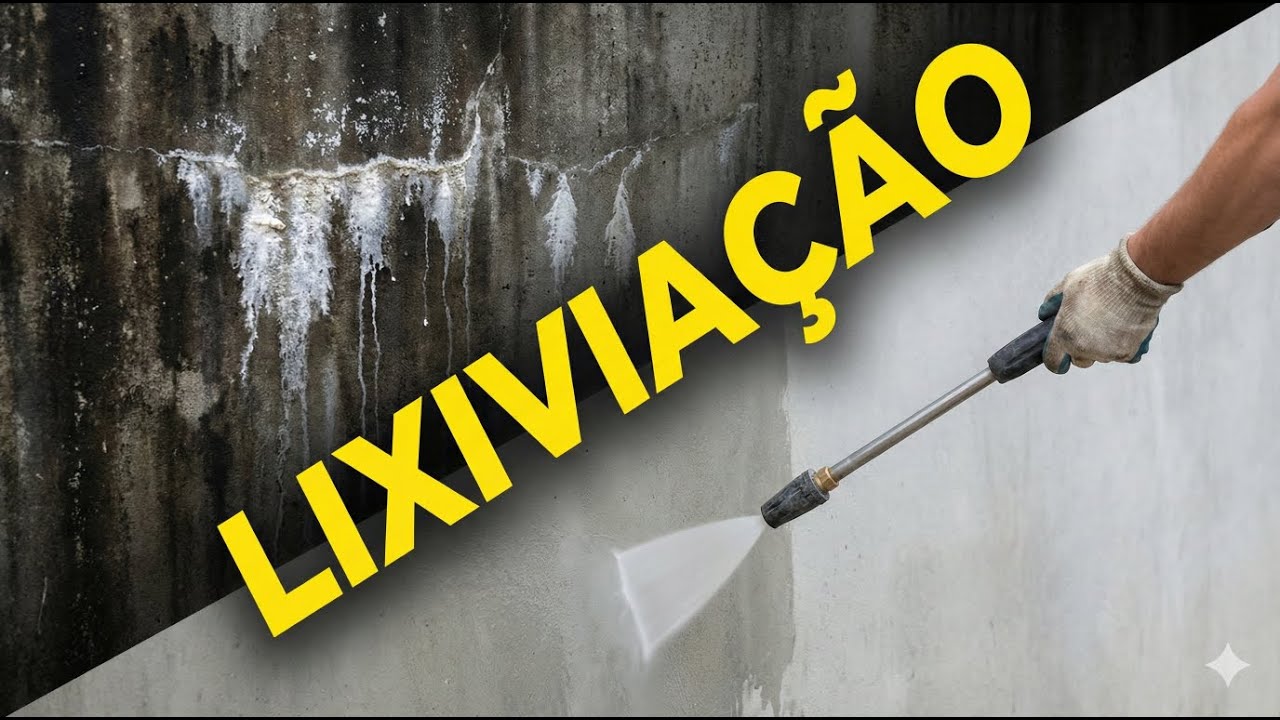 Lixiviação / Lixiviação do Concreto / Patologias (Resumo de aula)