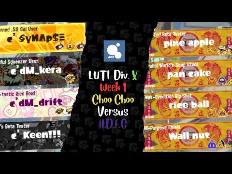 LUTI Division X [Week 1] Choo Choo vs Healthy Diet Food Groups