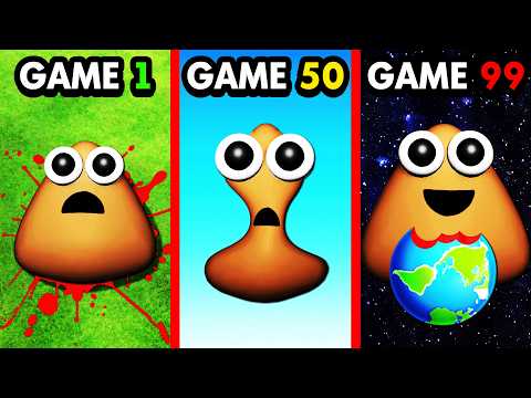 Playing EVERY POU GAME (Movie)