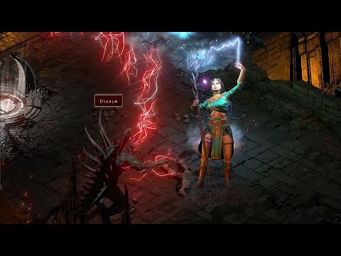 Diablo Clone vs Blizz Sorc 2 season Diablo Resurrected