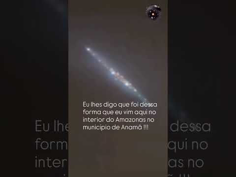 Luzes é vista no céu de Anamã Amazonas #Amazonas  #céu #luz #interior #manaus #manacapuru #manauara