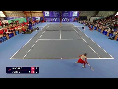 Veronika Podrez (UKR) vs Francisca Jorge [3] (POR) // 7-5 2-6 6-4 // W75 Poitiers // Final
