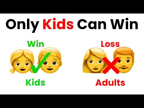 Adults Can't Win These Challenges...