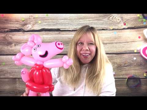A Peppa Pig Like Balloon