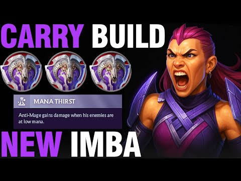 Anti-Mage NEW Vanguard Build Is BROKEN — Patch 7.39e Full Match