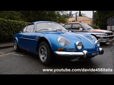 Renault Alpine A110 1600 S: action on the road!