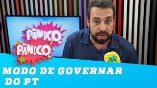 Boulos critica o modo de governar do PT