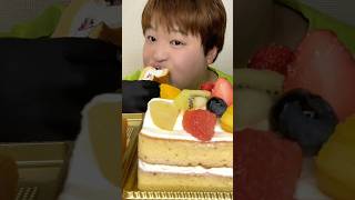 KABU ASMR😋 #asmr #asmreating #asmrfood #mukbang #sweets #cake #kabuasmr