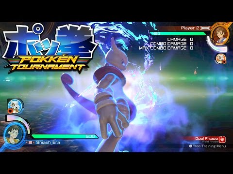 Mewtwo Burst Attack! - Pokken Tournament