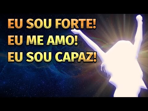 AFIRMAÇÕES PARA OUVIR DORMINDO | EU SOU FORTE! EU ME AMO! EU SOU CAPAZ!