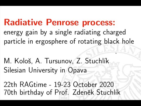 RAGtime 22 - M. Kološ: Radiative Penrose process
