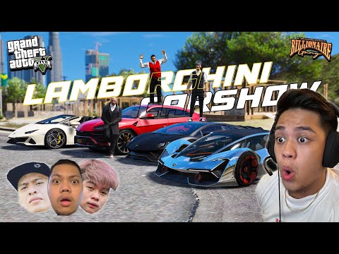 Lamborghini CARSHOW!! (Nag ka-initan) | Billionaire Gang