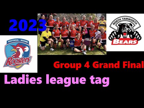 2023. Group 4 grand final. Ladies league tag. Norths beat Kootingal.