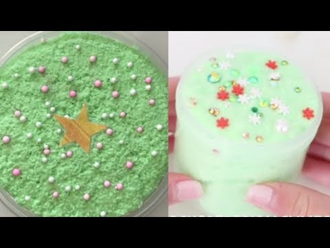 Christmas Slime Compilation-Slime ASMR