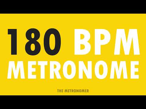 180 BPM Metronome | 15 Minute Metronome Practice