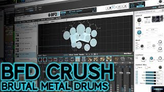 Video thumbnail for BFD CRUSH | BRUTAL METAL DRUMS FOR BFD3 [FULL DEMO] by BenoniStudio
