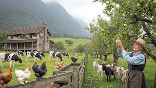 Colheita De Frutas E Verduras, Criação De Gado E Aves Em Áreas Rurais - Vida No Campo