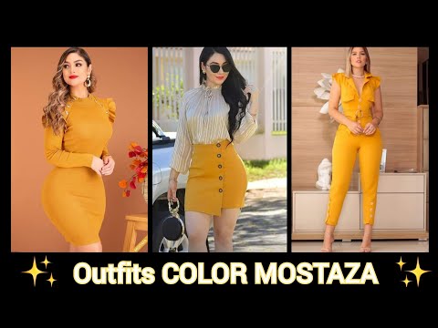 OUTFITS DE MODA 2022-23 COLOR MOSTAZA #outfits #outfitsdemujer ##outfitideas