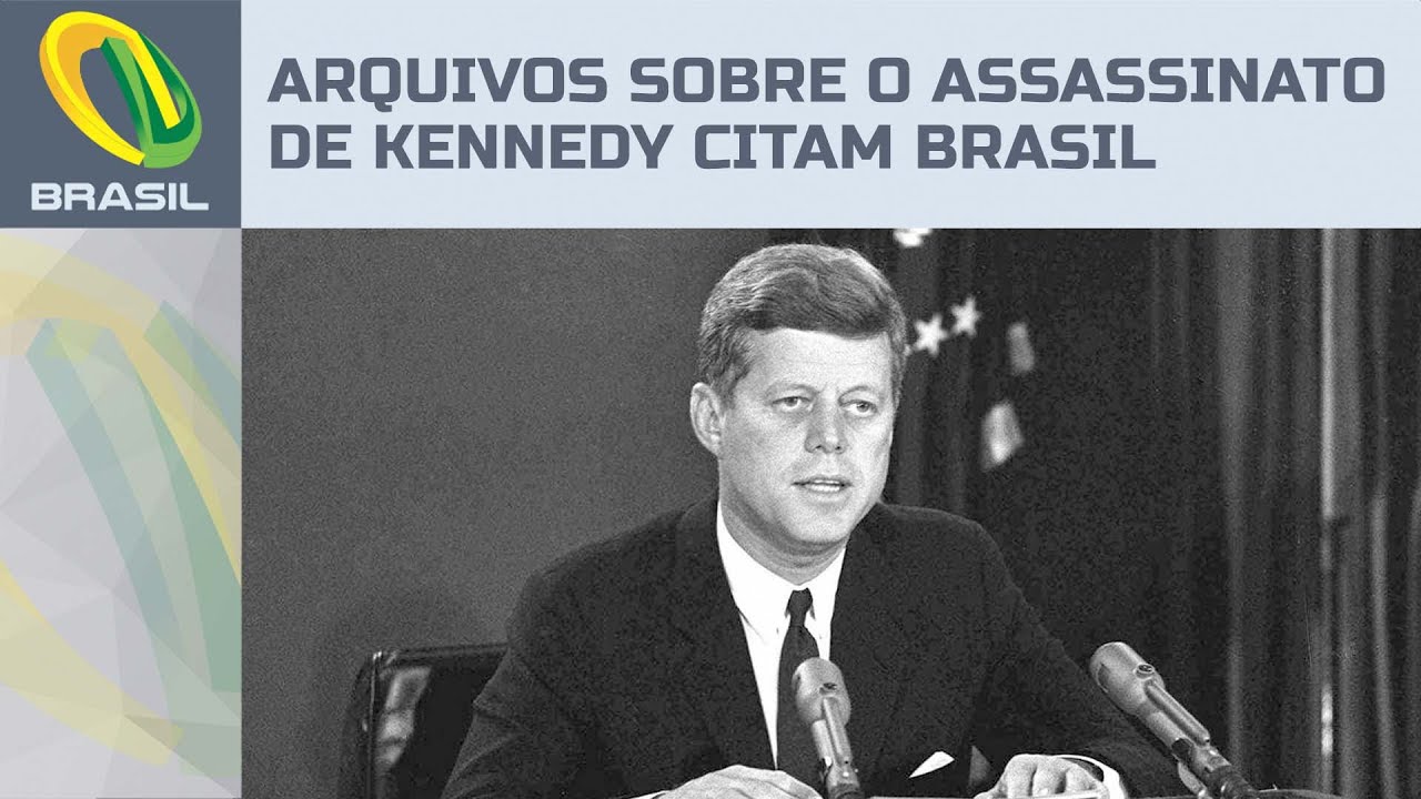 Brasil é citado em arquivos secretos sobre o assassinato de Kennedy