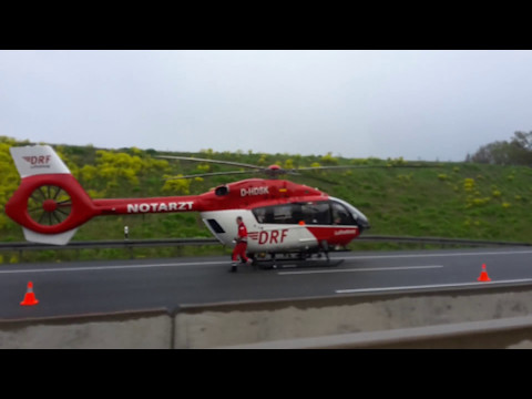WYPADEK Niemcy Karambol na Autostradzie 08.05.2017