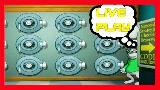 LIVE PLAY on Big Money Cheese Caper Slot Machine with Lots of Bonuses!!!