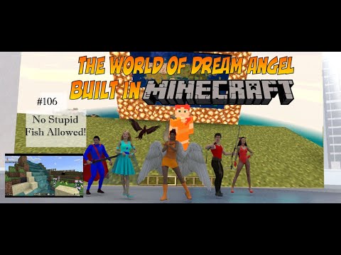 Secrets of Dream Angel World in Minecraft! No Fish Allowed