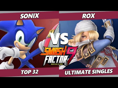 Smash Factor 9 - Sonix (Sonic) Vs. Rox (Sheik) SSBU Ultimate Tournament