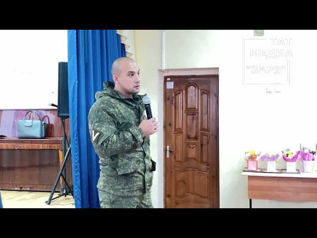 Алексеевский район посетили Герои России Расим Баксиков и Марат Алыков