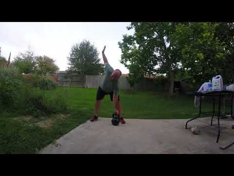 Kettlebell Workout #52 How not to do an intense jump rope and heavy Kettlebell fat burning Workout