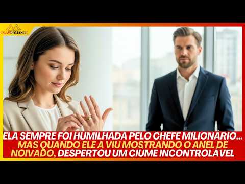HUMILHADA PELO CHEFE MILIONÁRIO… ATÉ O DIA QUE ELE VIU O ANEL DE NOIVADO DELA — E QUEIMOU DE CIÚMES